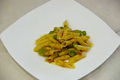 Italian Traditional Pasta with Broad Beans Sauce